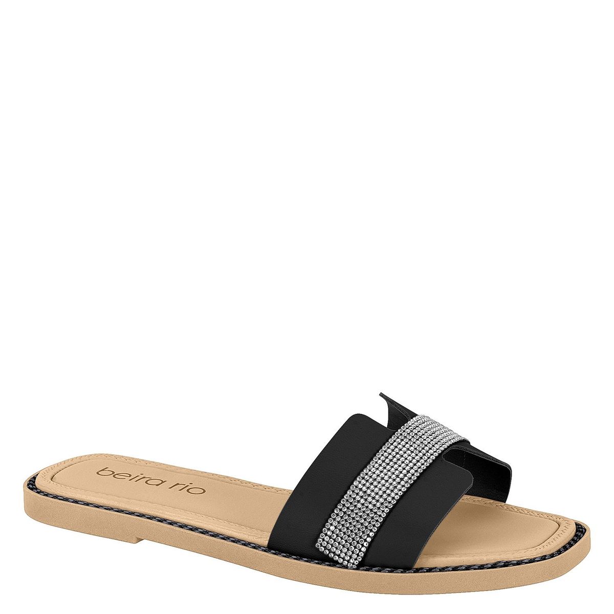 BEIRA RIO - Sandalias Casuales Mujer Beira Rio 8494.102 NEGRO