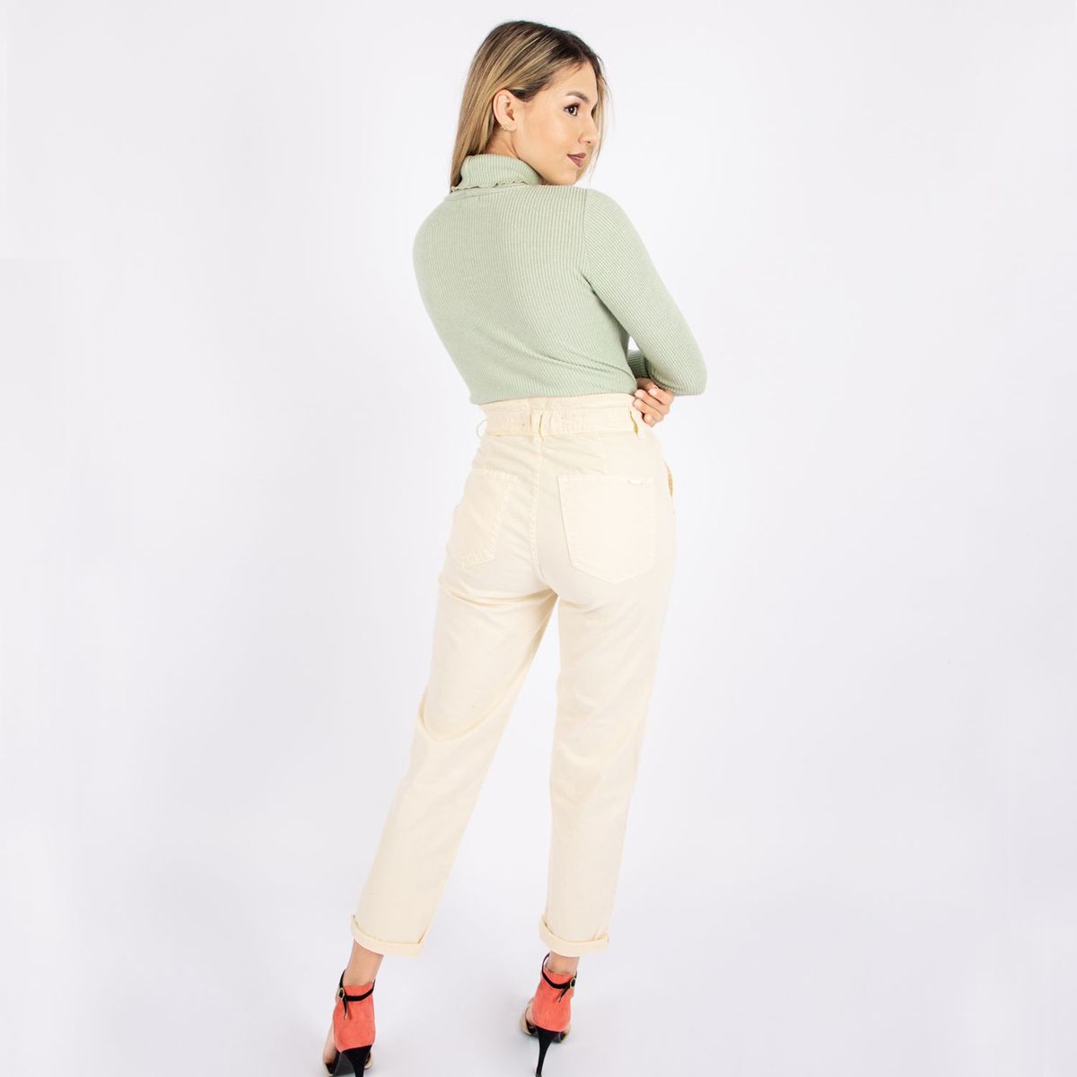 JAROLA - Pantalón Baggy Mujer Jarola