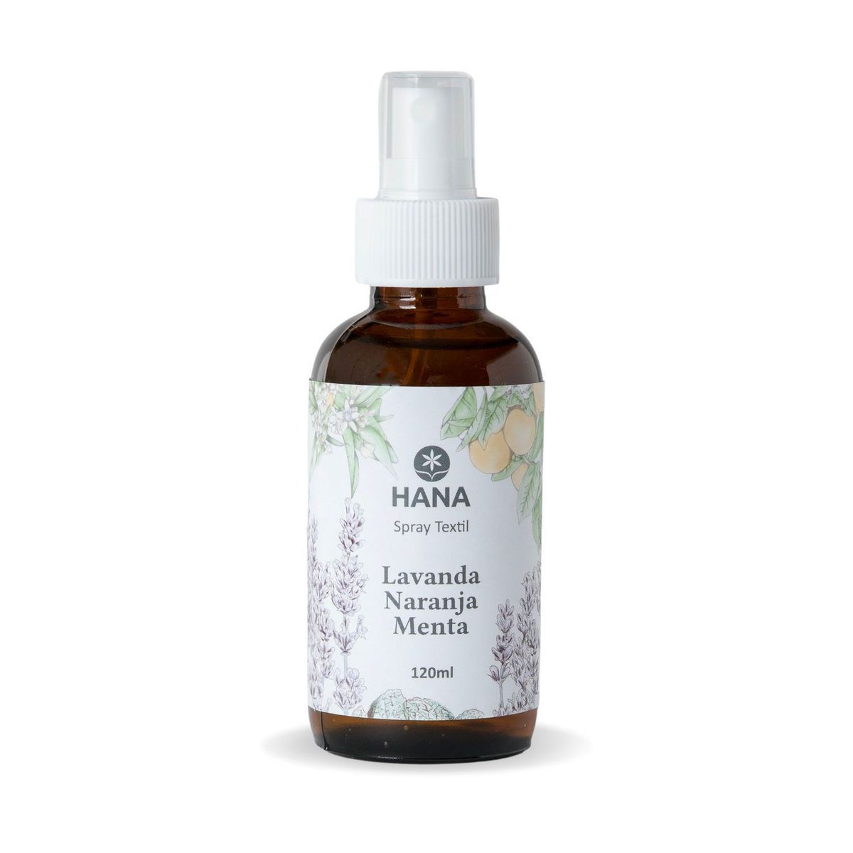 HANA - Spray Textil Hana Lavanda,Naranja y  Menta 120ml