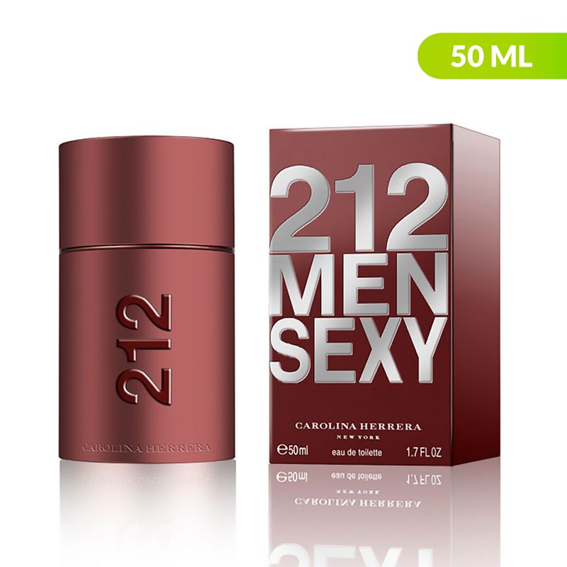 CAROLINA HERRERA - 212 Sexy Men EDT 50ml CAROLINA HERRERA