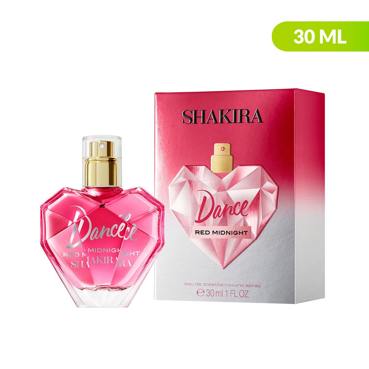 SHAKIRA - Shakira Dance Red Midnight On the Go EDT 30 ml SHAKIRA Mujer