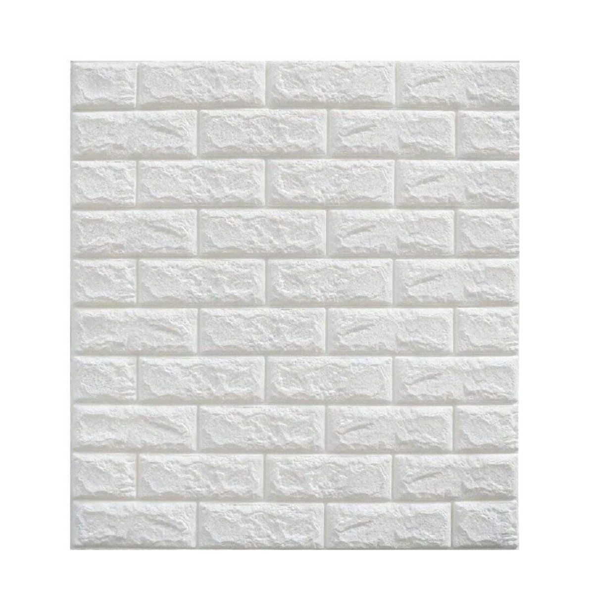 TODO FIT - Papel Tapiz Relieve 3D Ladrillo Para Decoración