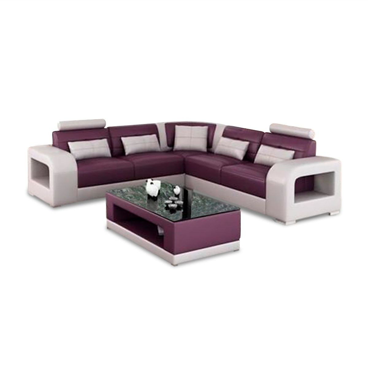 HOME PREMIUM - Esquinero + Mesa Centro Penelope