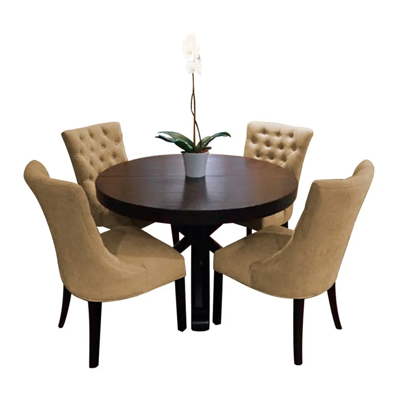 HOME PREMIUM - Juego de Comedor 4 Sillas Avila