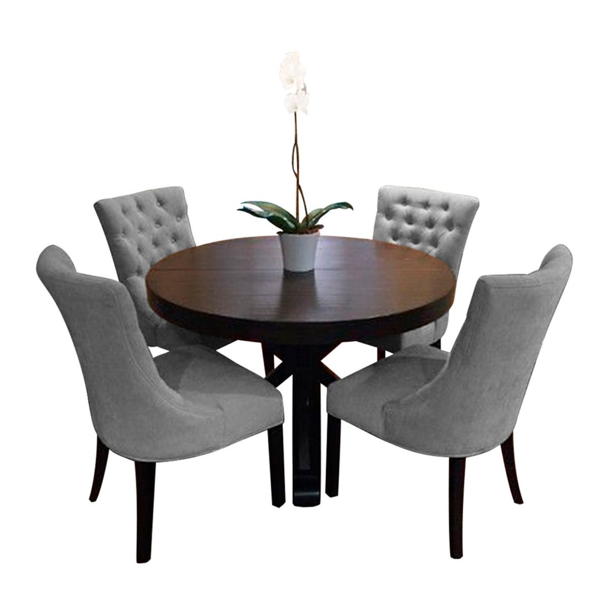 HOME PREMIUM - Juego de Comedor 4 Sillas Avila