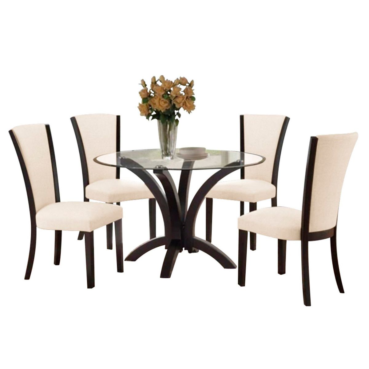 HOME PREMIUM - Juego de Comedor 4 Sillas Esperanza