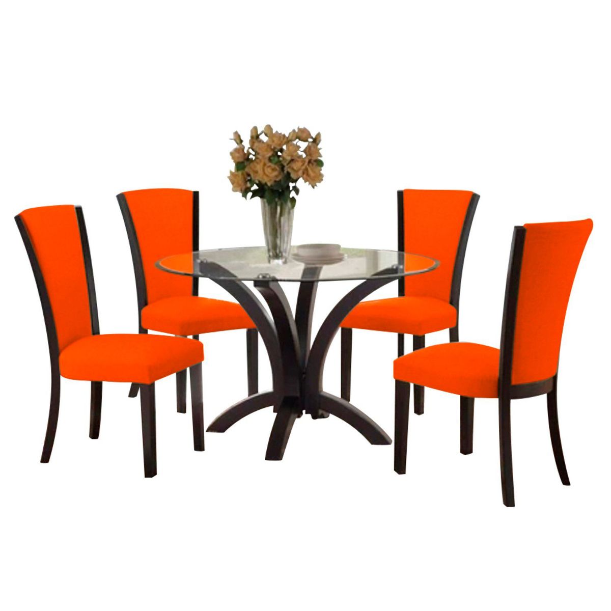 HOME PREMIUM - Juego de Comedor 4 Sillas Esperanza