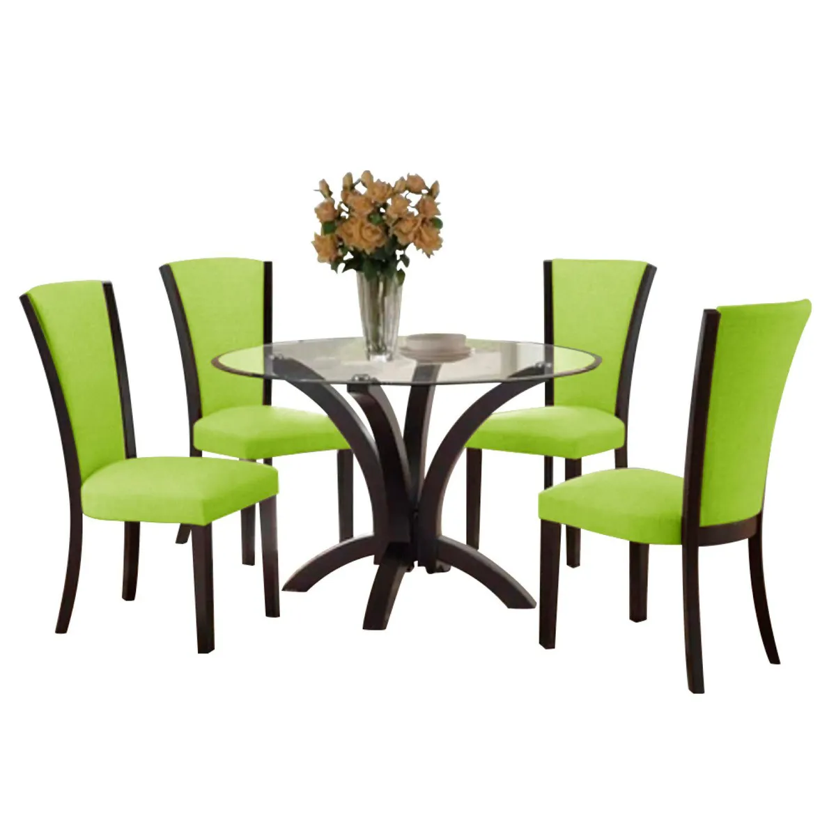 HOME PREMIUM - Juego de Comedor 4 Sillas Esperanza