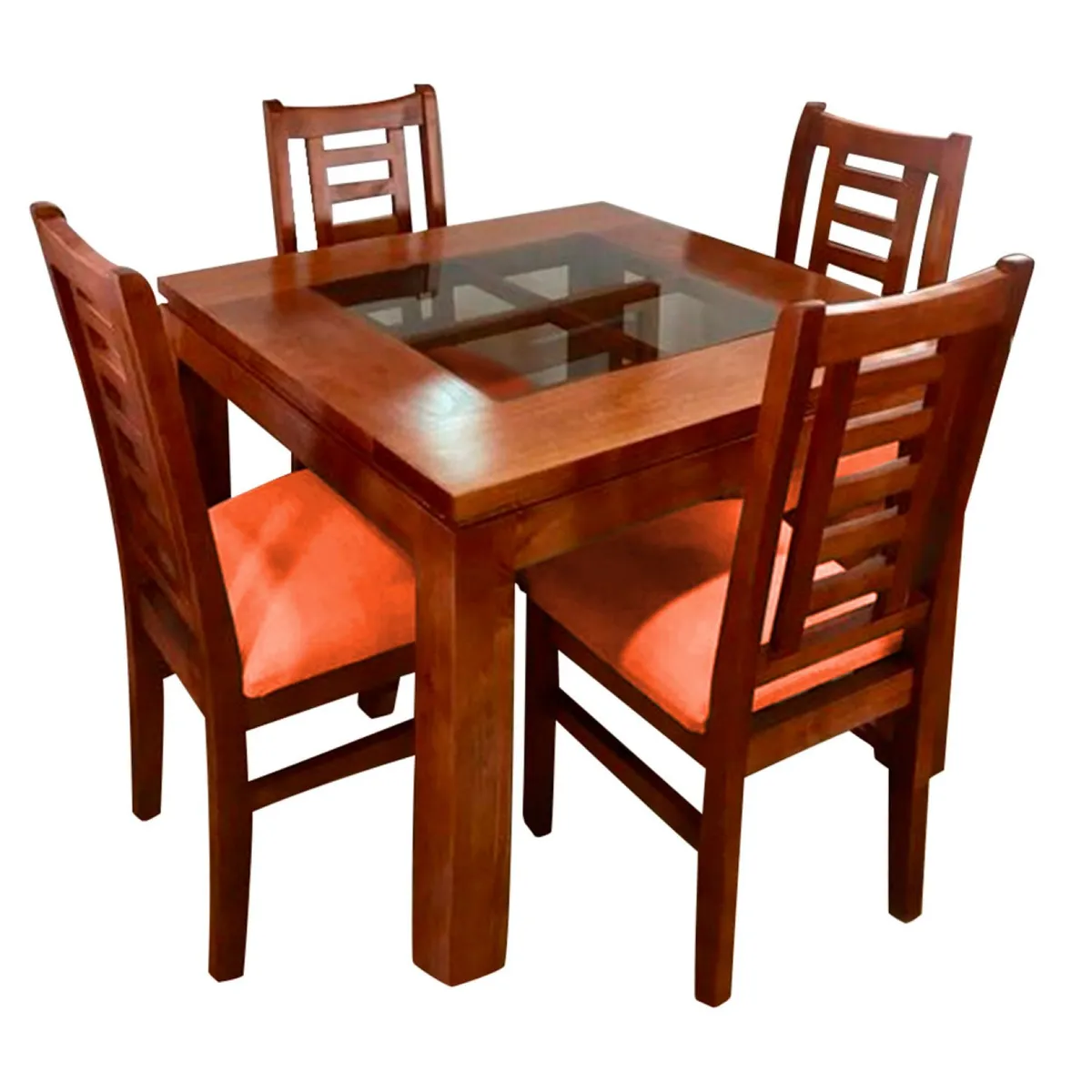 HOME PREMIUM - Juego de Comedor 4 Sillas Merida