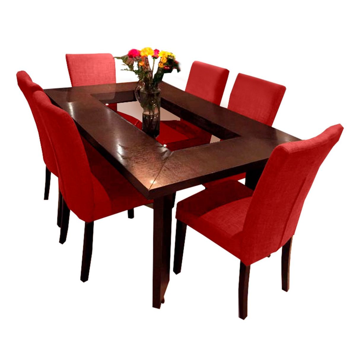 HOME PREMIUM - Juego de Comedor 6 Sillas America 