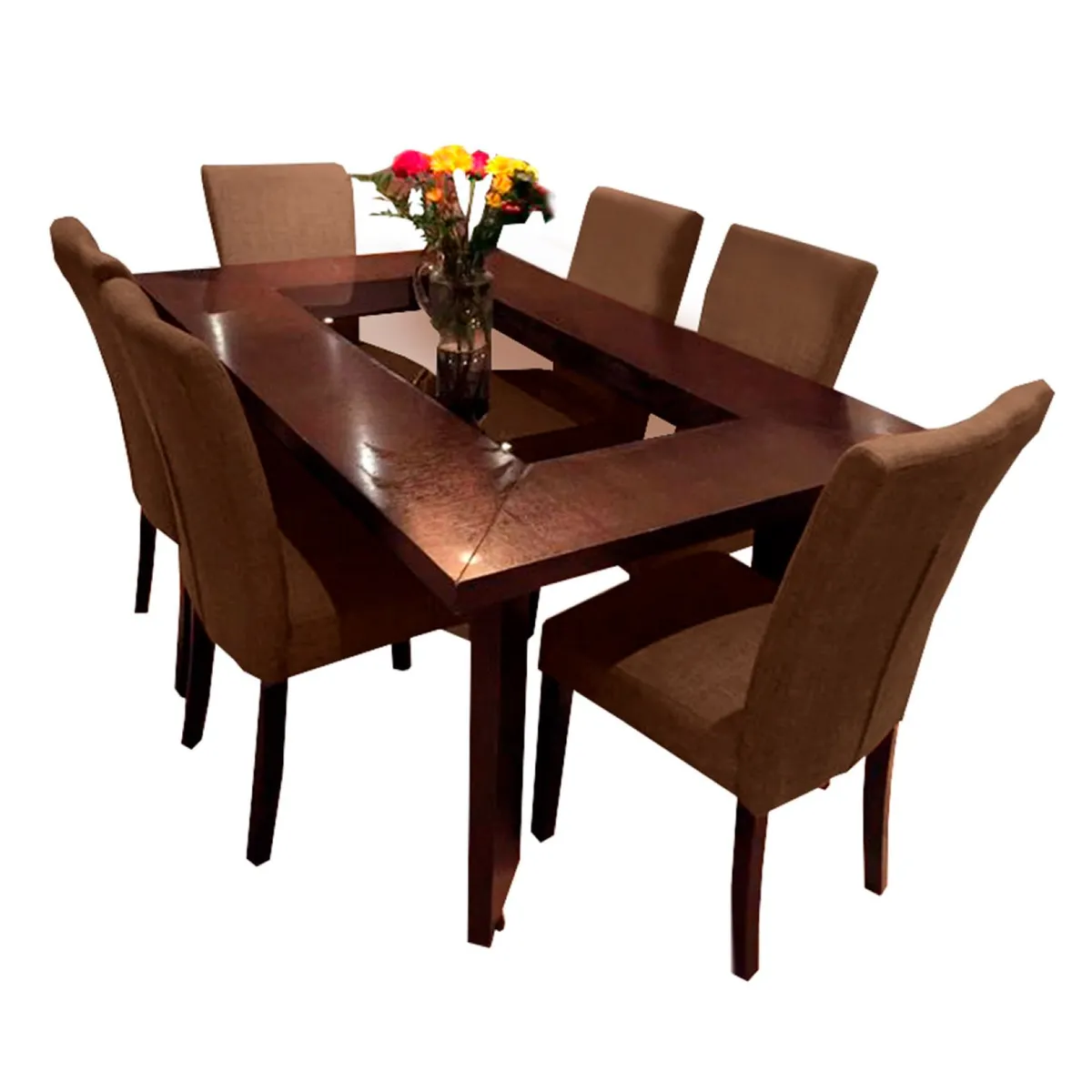 HOME PREMIUM - Juego de Comedor 6 Sillas America 