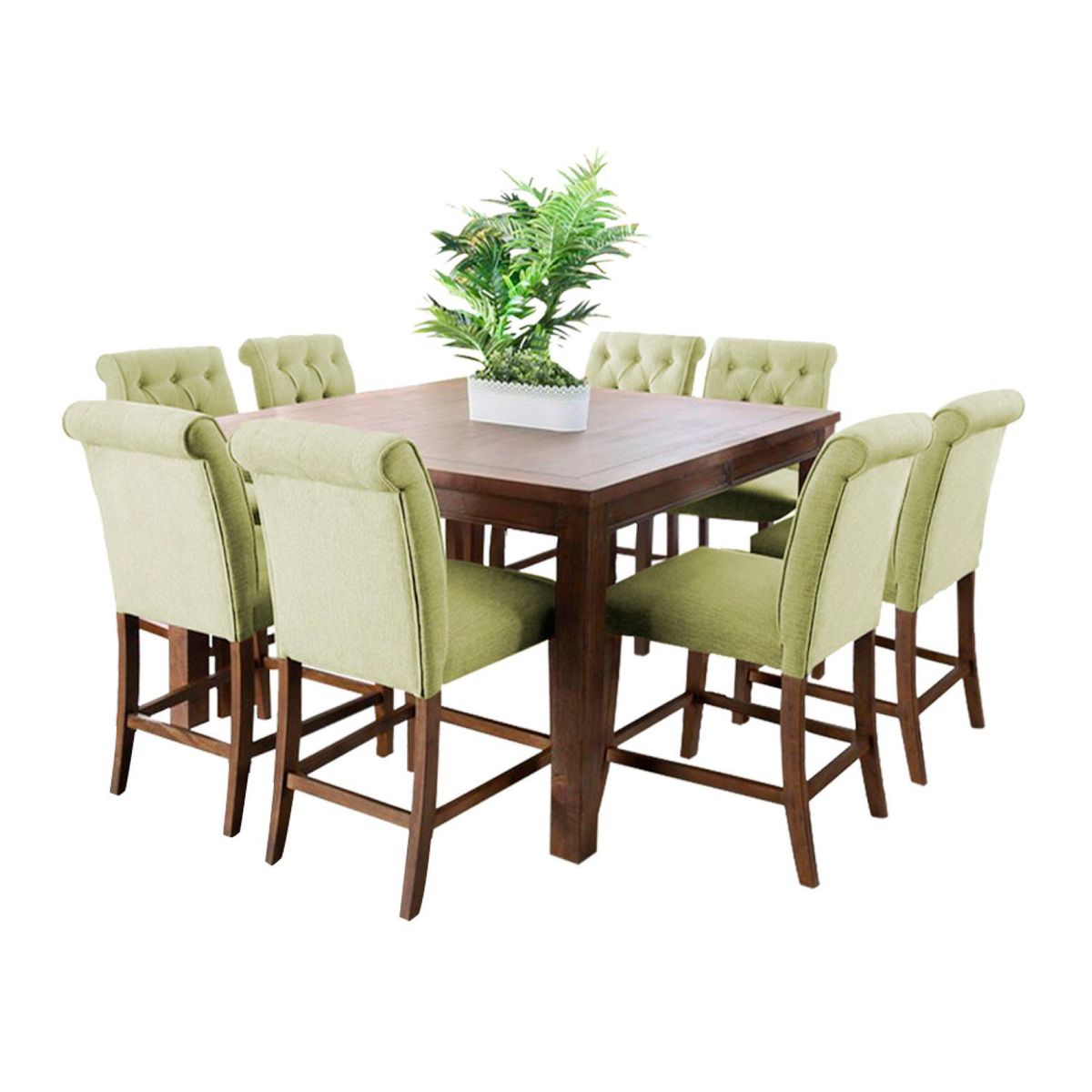 HOME PREMIUM - Juego de Comedor 8 Sillas Manolo
