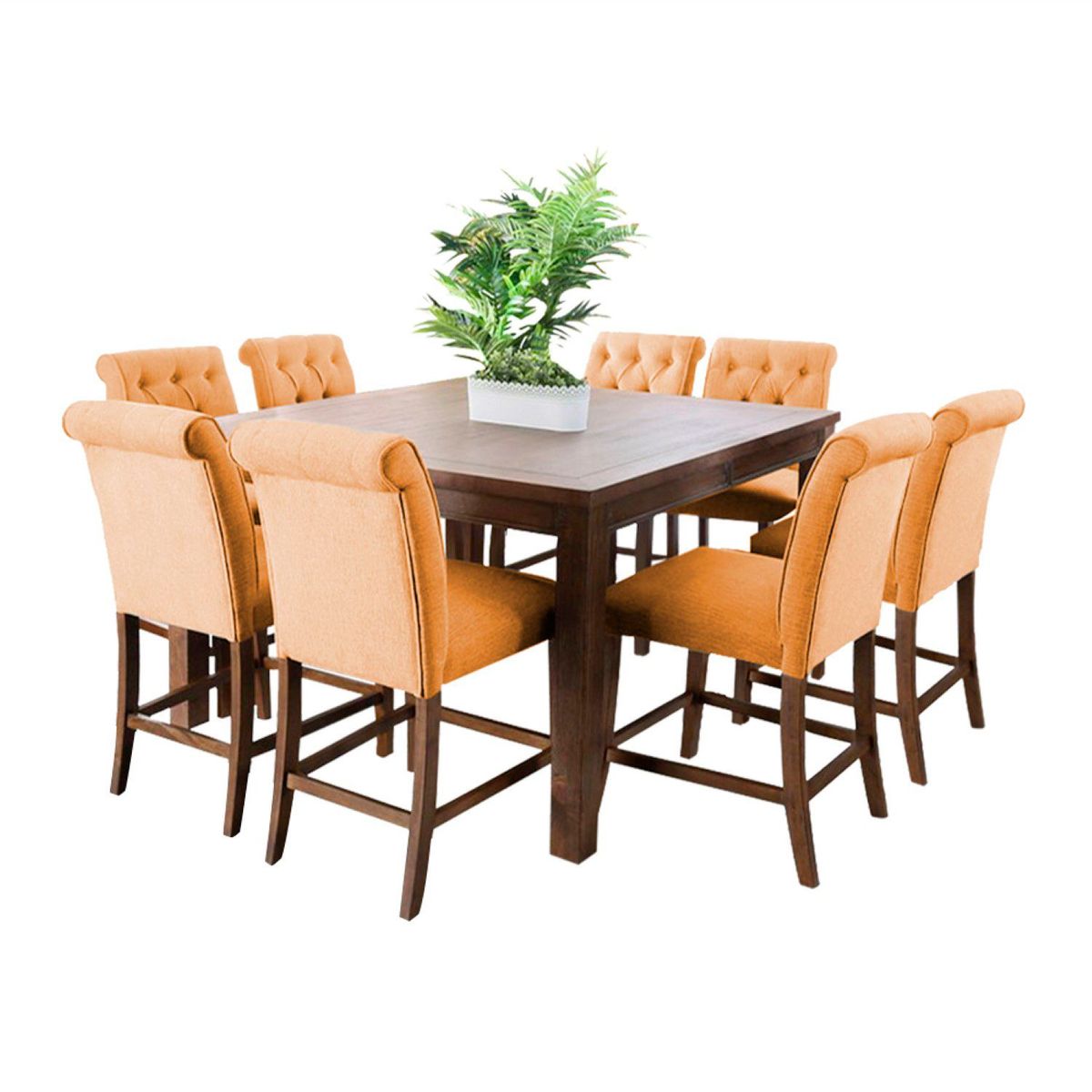 HOME PREMIUM - Juego de Comedor 8 Sillas Manolo