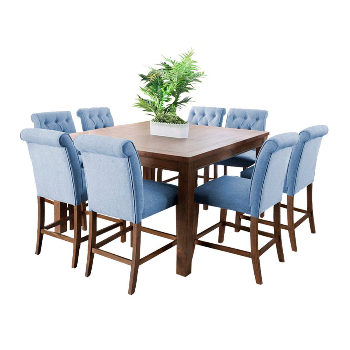 HOME PREMIUM - Juego de Comedor 8 Sillas Manolo