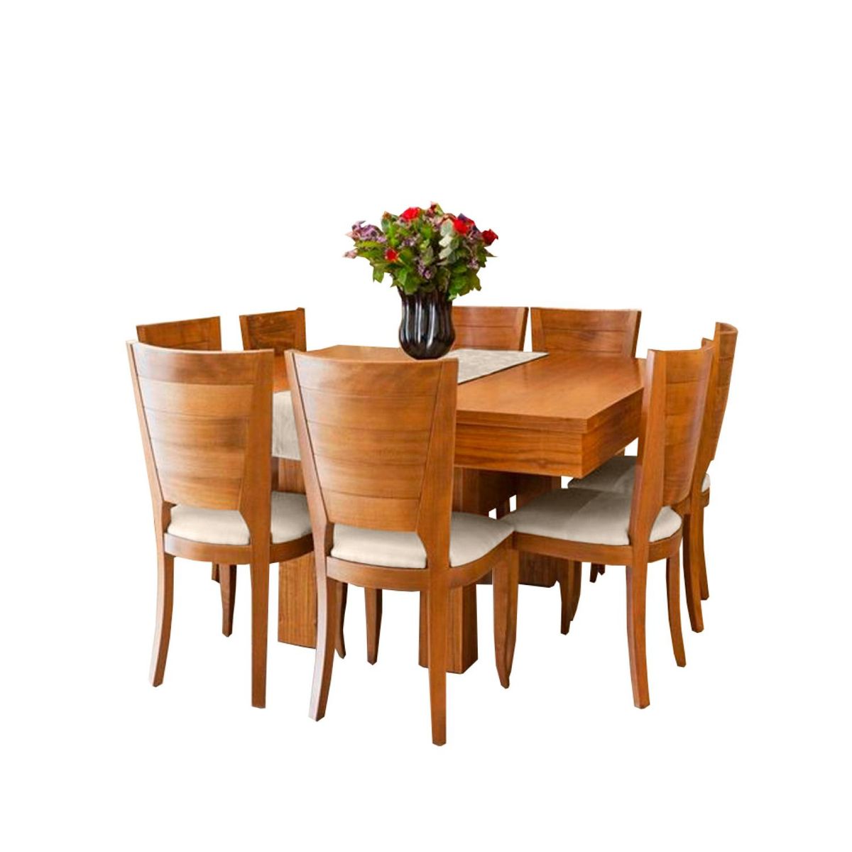 HOME PREMIUM - Juego de Comedor 8 Sillas Princesa