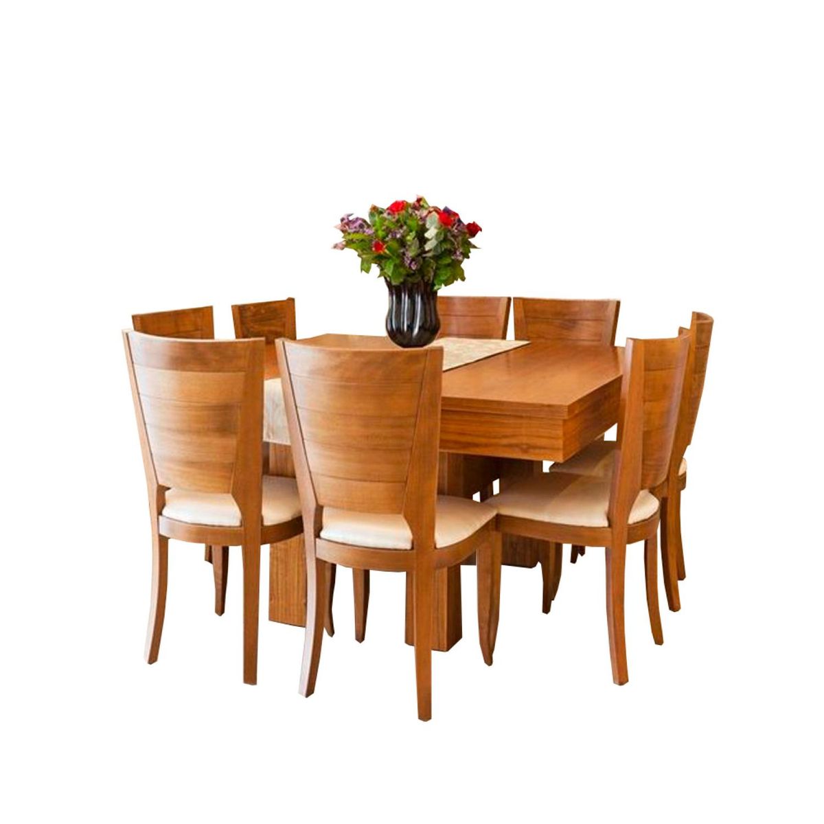 HOME PREMIUM - Juego de Comedor 8 Sillas Princesa