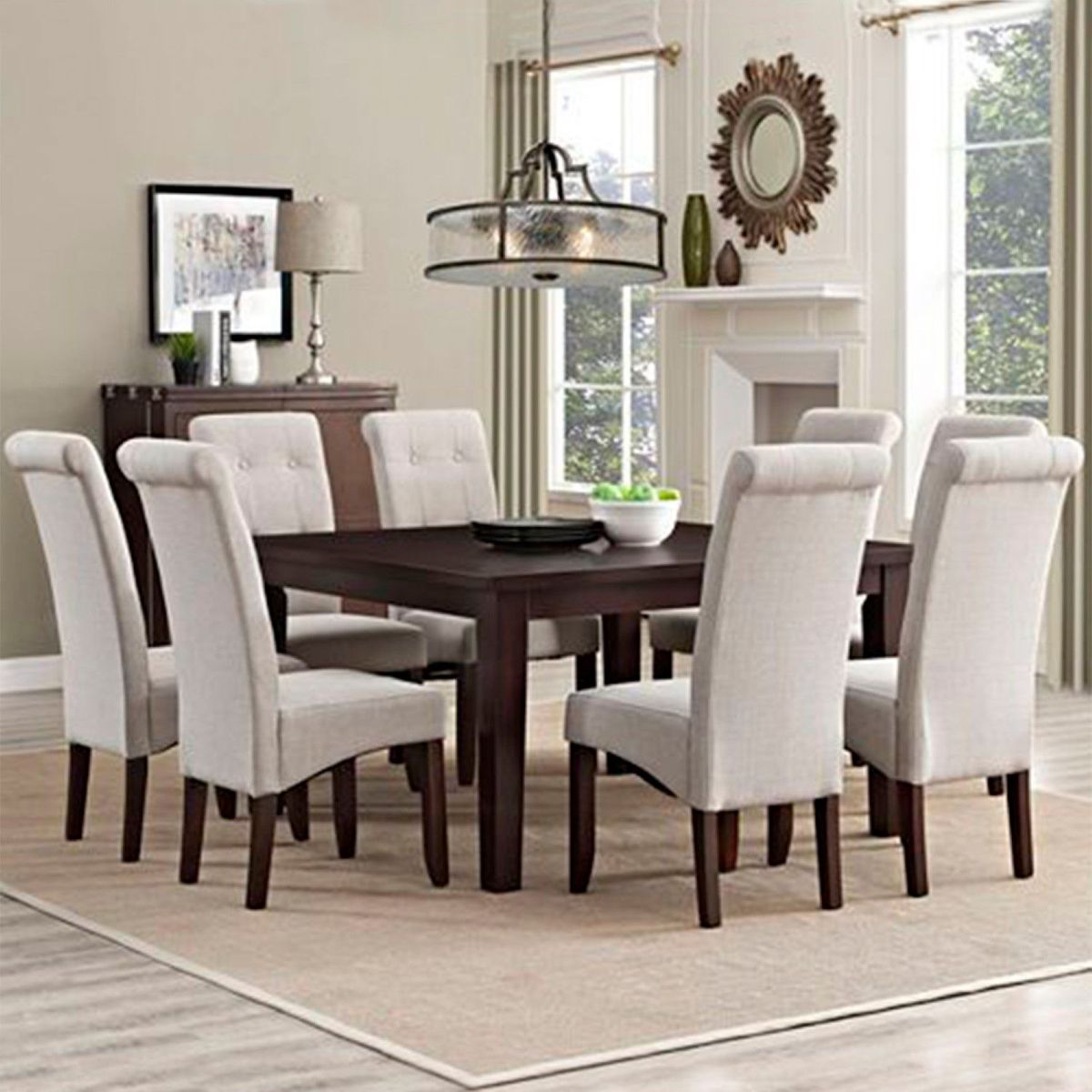 HOME PREMIUM - Juego de Comedor 8 Sillas Veruska 