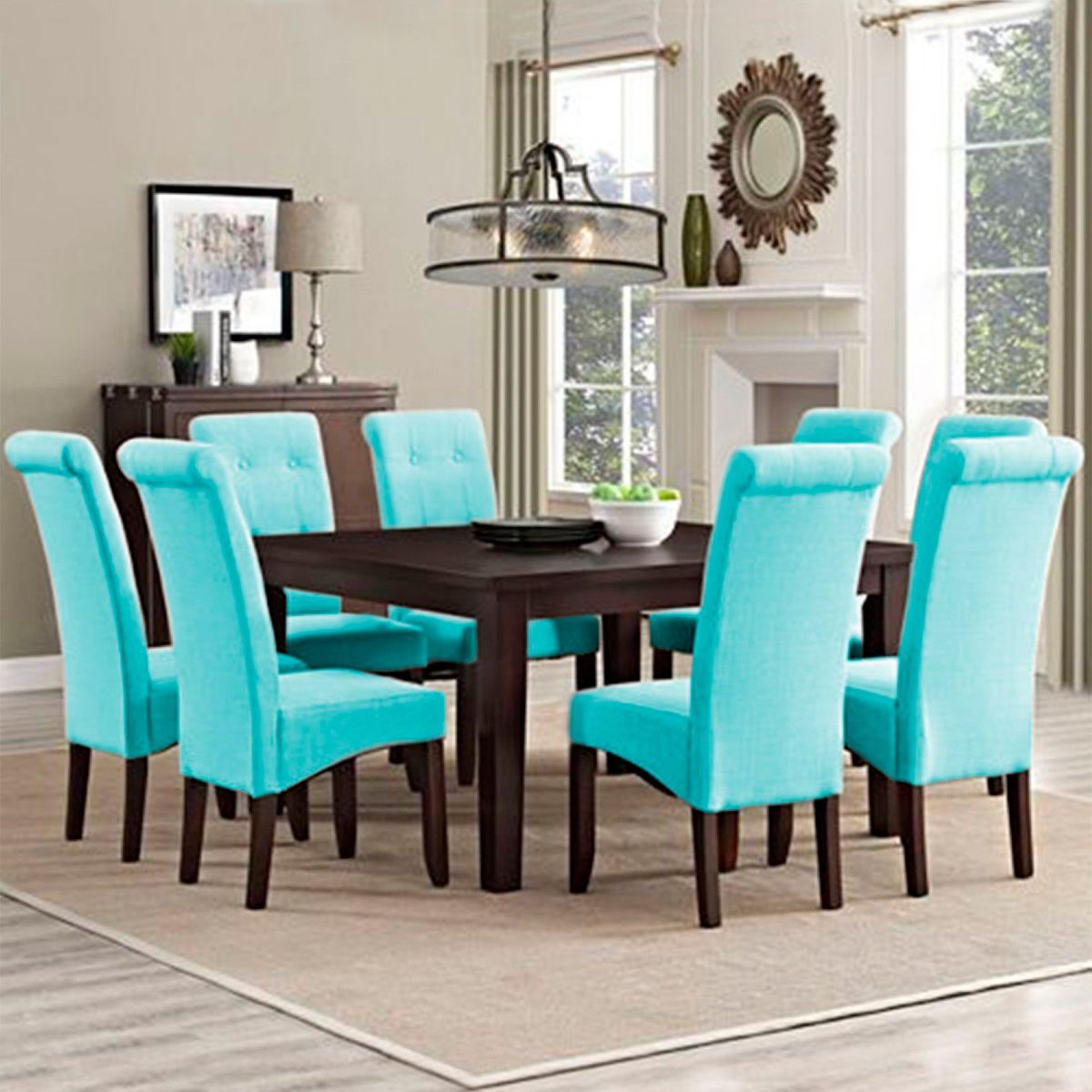 HOME PREMIUM - Juego de Comedor 8 Sillas Veruska 