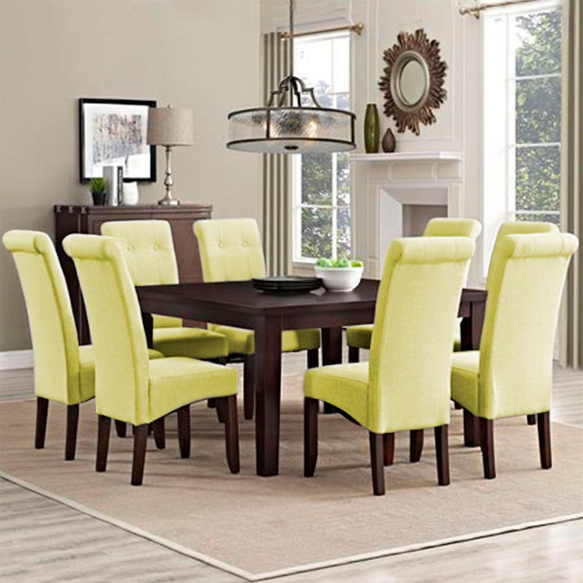 HOME PREMIUM - Juego de Comedor 8 Sillas Veruska 