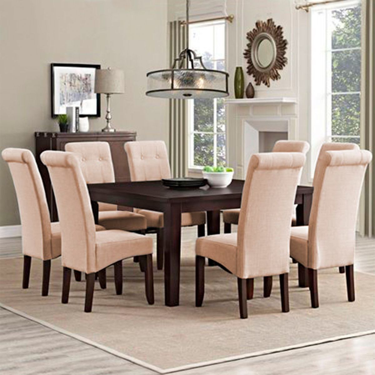 HOME PREMIUM - Juego de Comedor 8 Sillas Veruska 