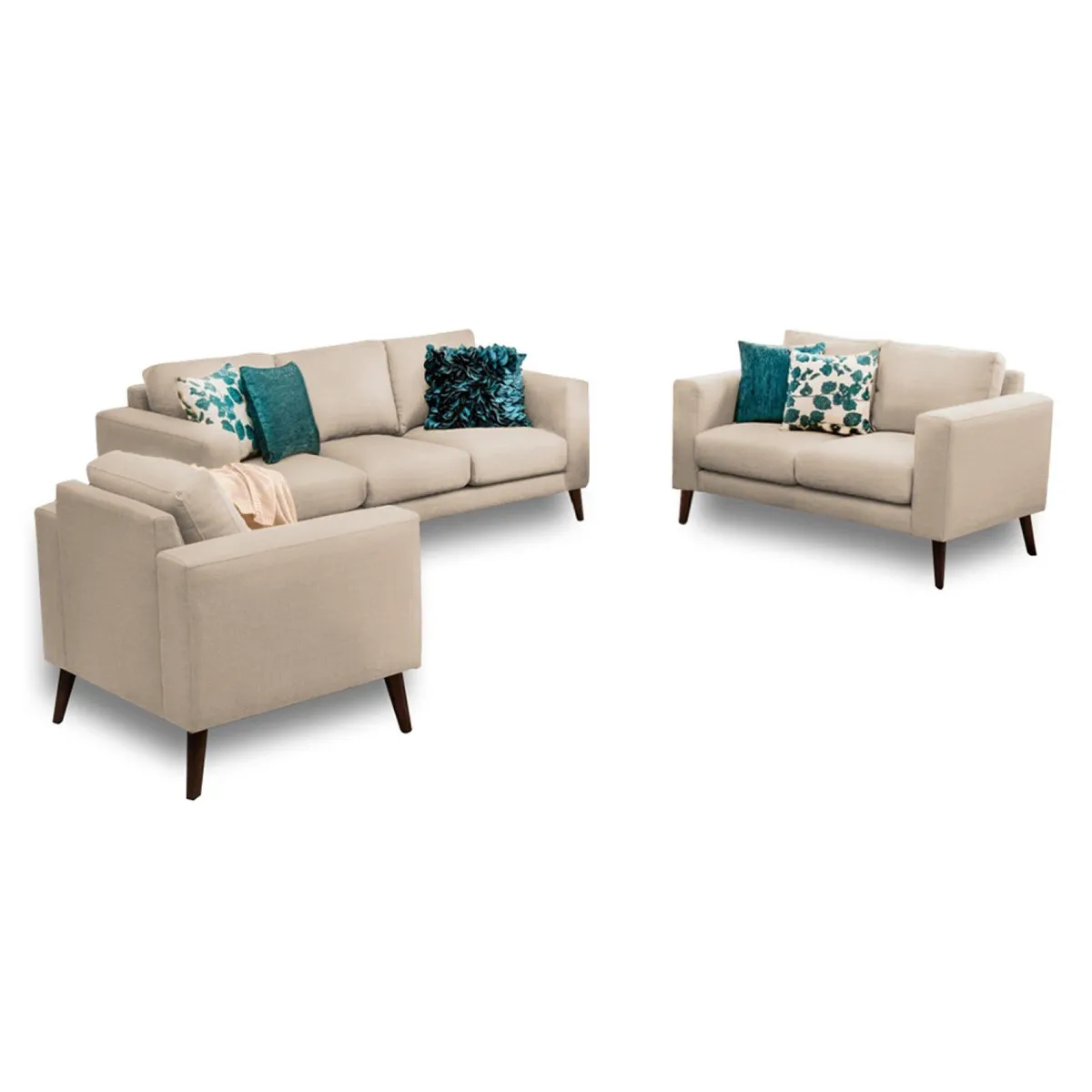 HOME PREMIUM - Juego De Sala 3-2-1 Miranda