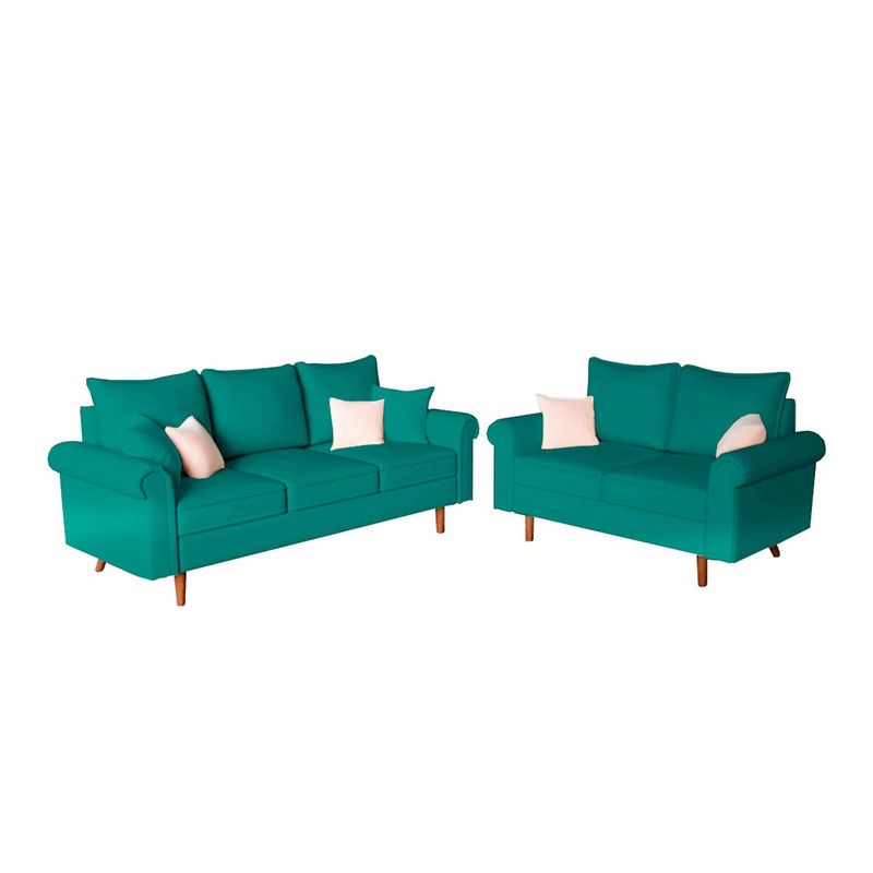 HOME PREMIUM - Juego de Sala Sophia 3-2 Cuerpos