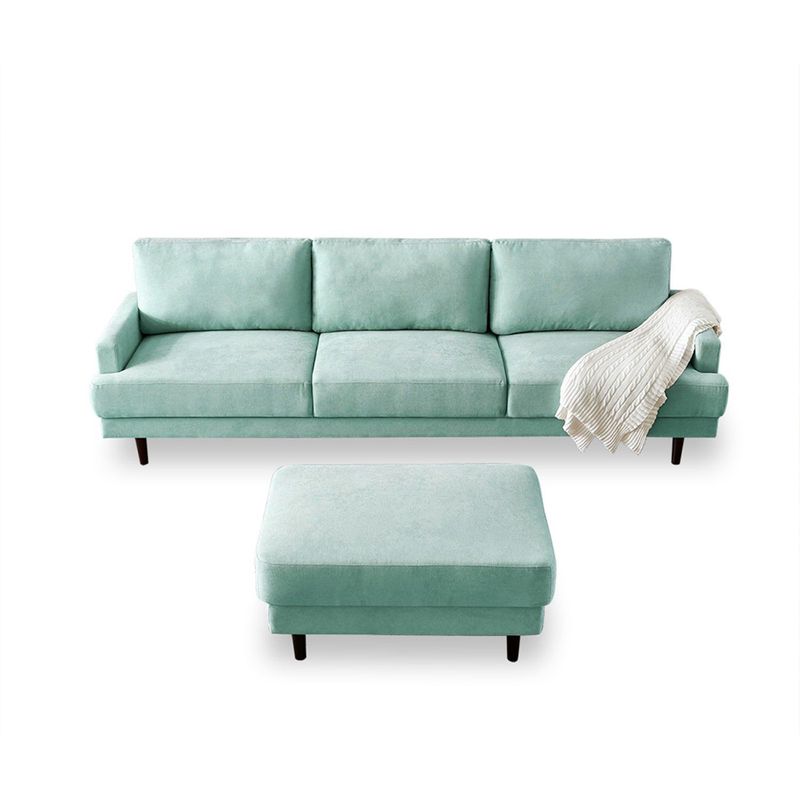 HOME PREMIUM - Sofá Matty 3 Cuerpos + Banqueta