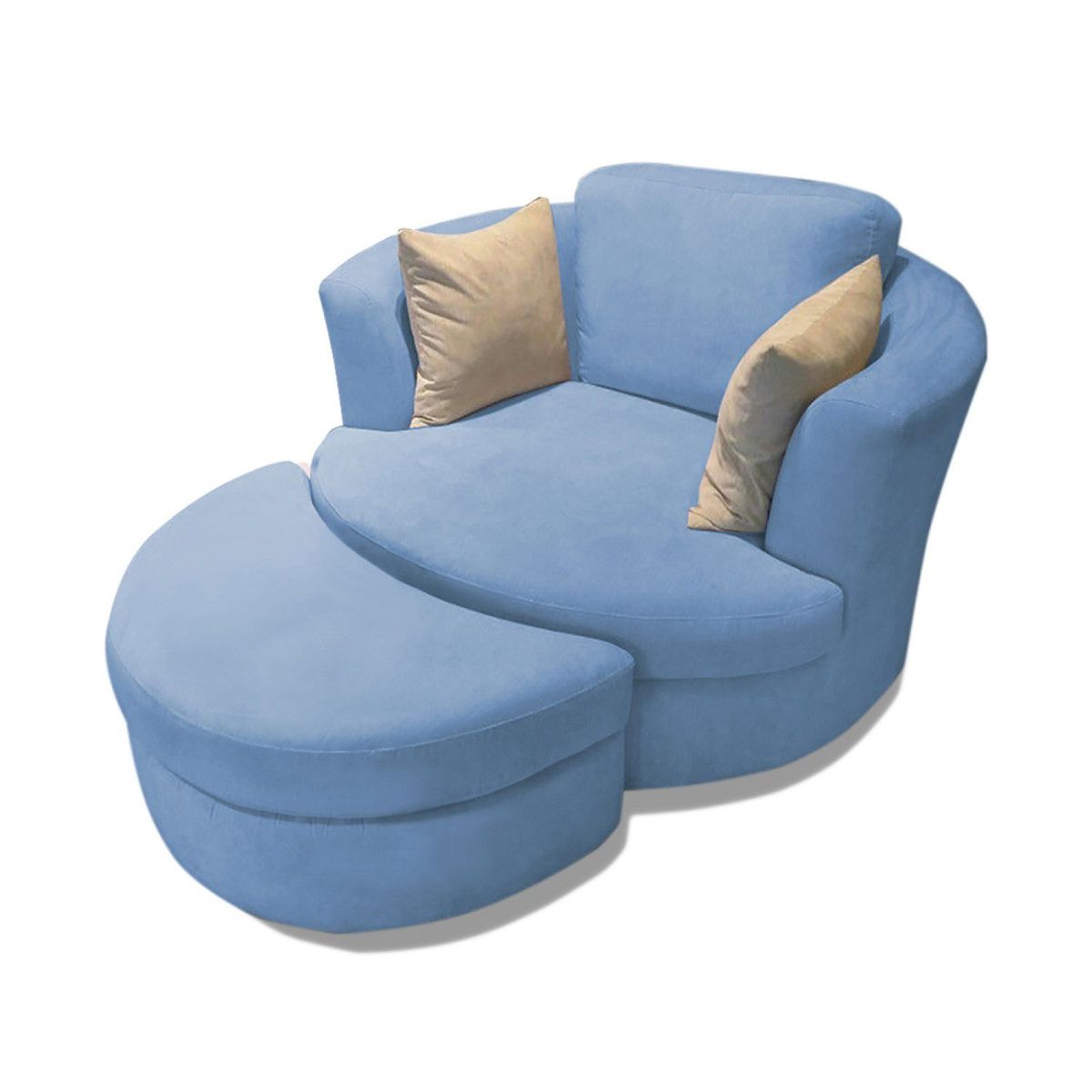 HOME PREMIUM - Sillon  + Banqueta Luna