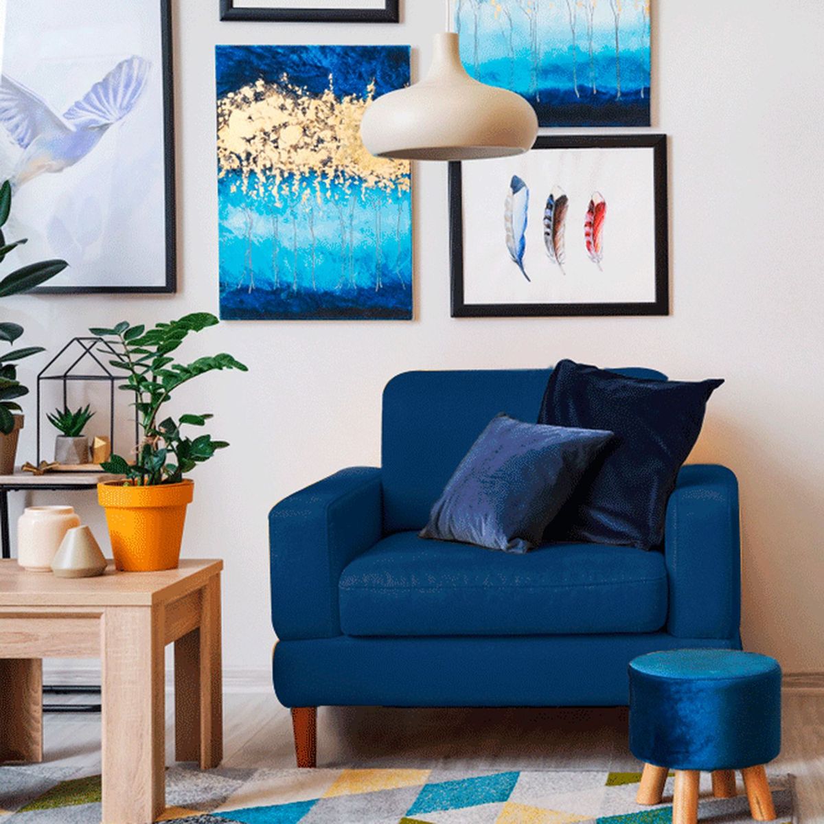 HOME PREMIUM - Butaca Hopeli + Puff