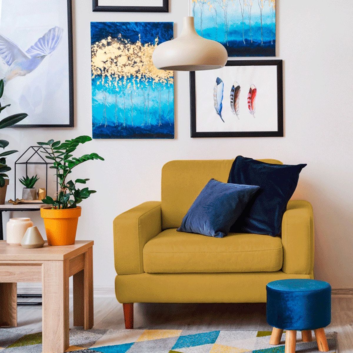 HOME PREMIUM - Butaca Hopeli + Puff