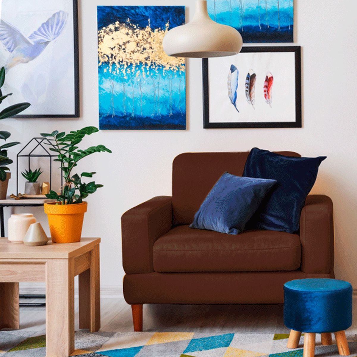 HOME PREMIUM - Butaca Hopeli + Puff