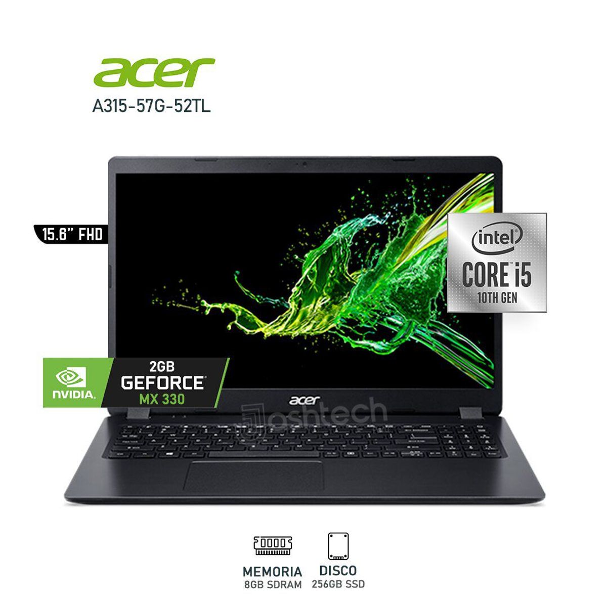 ACER - LAPTOP ACER A315-57G-52TL I5-1035G / 8GBRAM