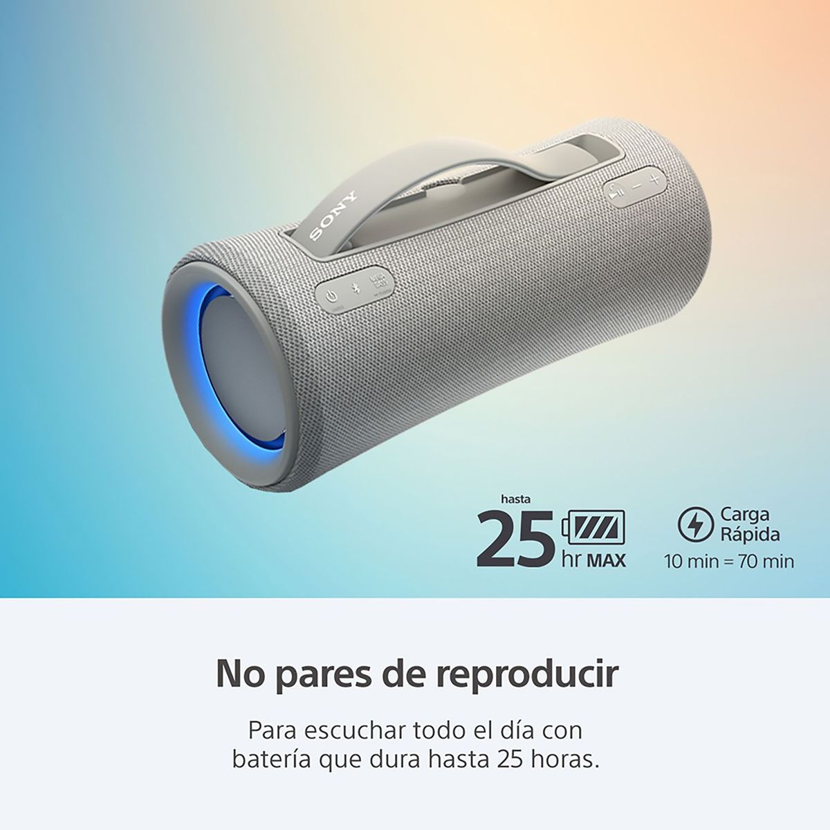 SONY - Parlante inalámbrico Sony con Bluetooth XG300