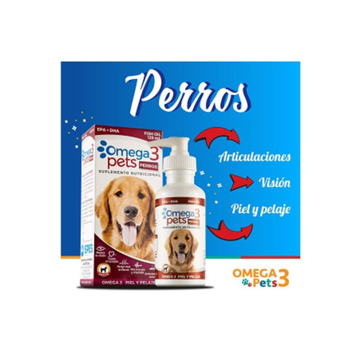 QUIMICA INDUSTRIAL SPES S A - Omega 3 Pets Perro