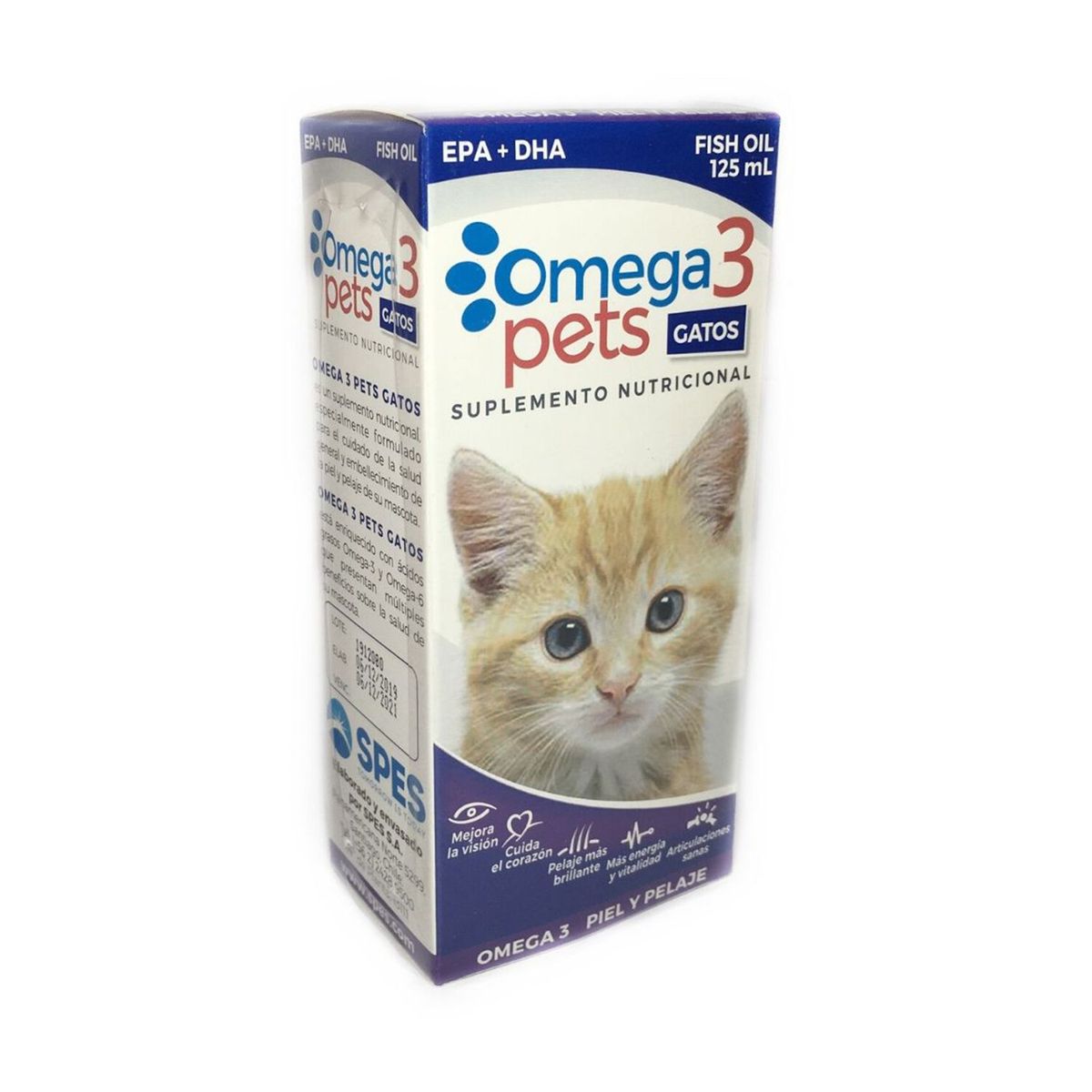 QUIMICA INDUSTRIAL SPES S A - Omega 3 Pets Gato