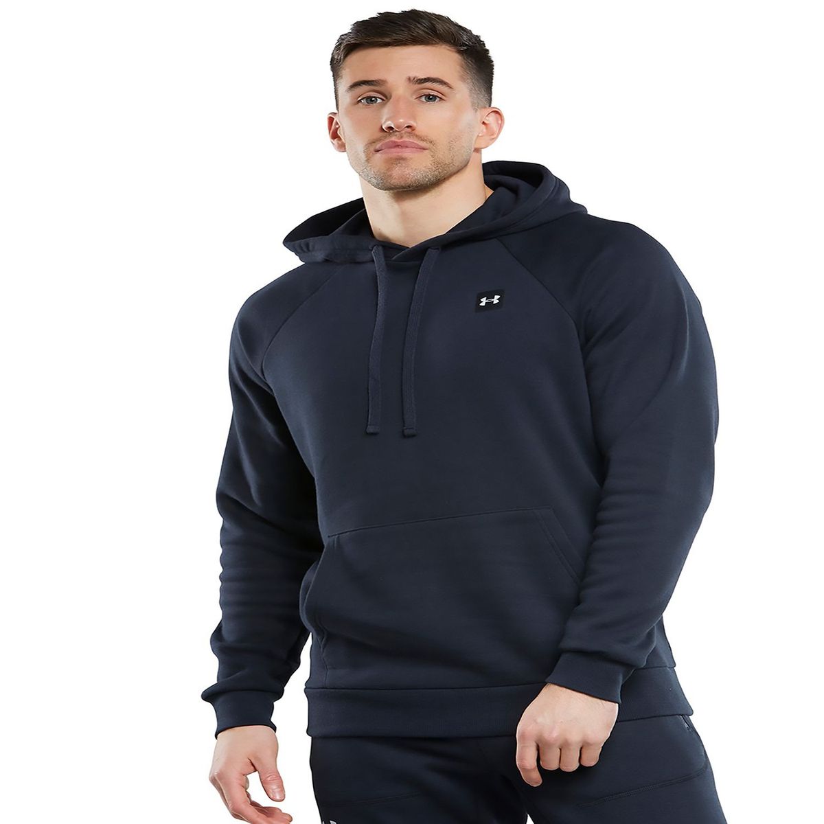 UNDER ARMOUR - Polera Hoodie Rival Fleece Under Armour Hombre