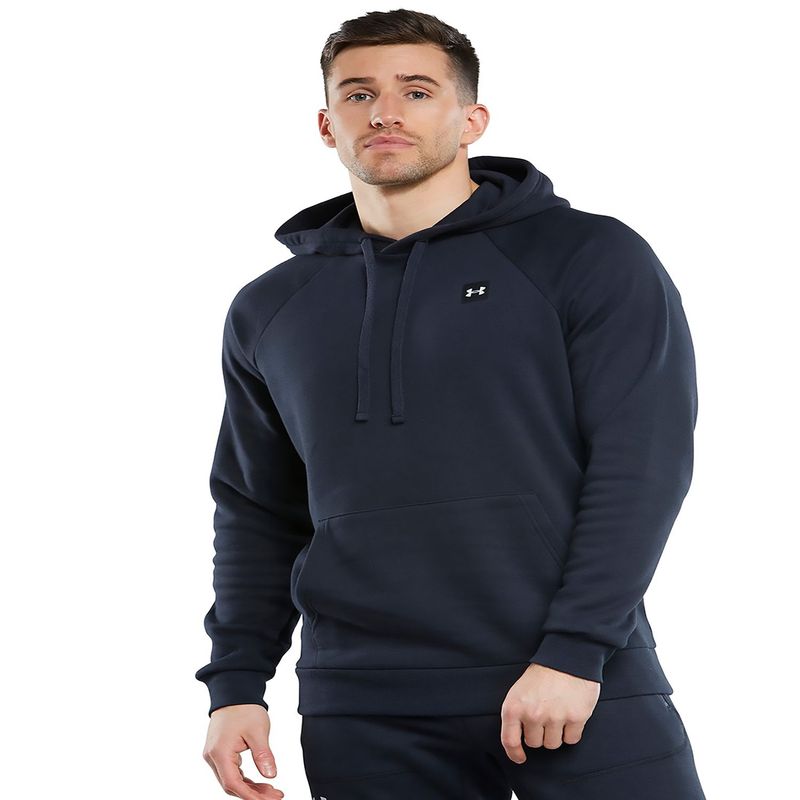 UNDER ARMOUR - Polera Hoodie Rival Fleece Under Armour Hombre