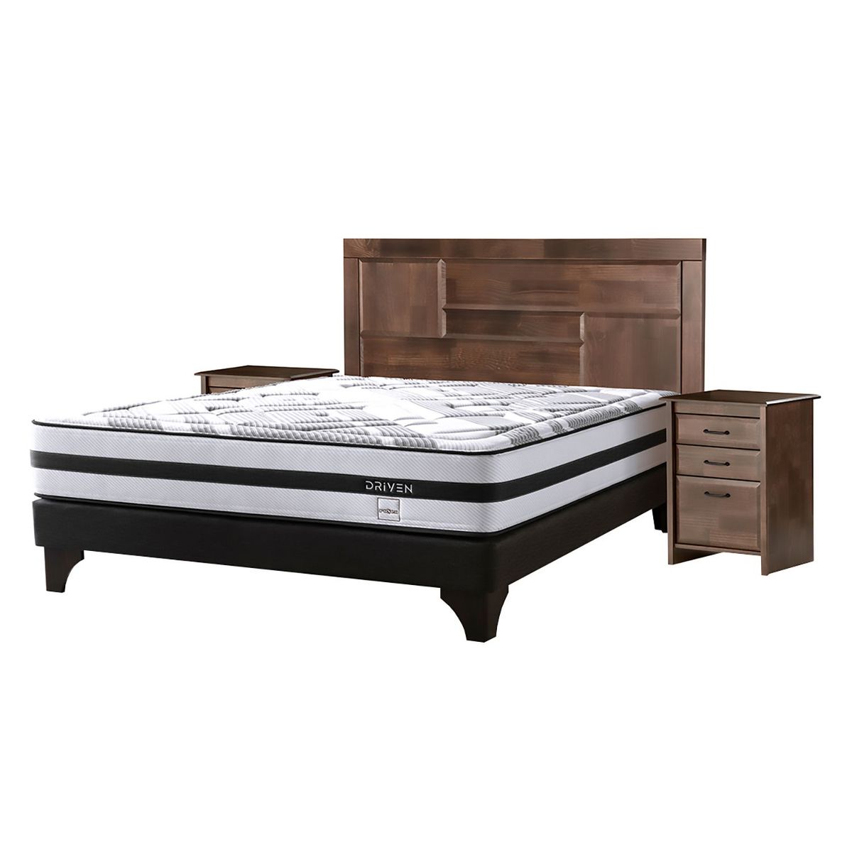 ROSEN - Dormitorio Europeo Driven Dolce 2 Plz + 2 Veladores