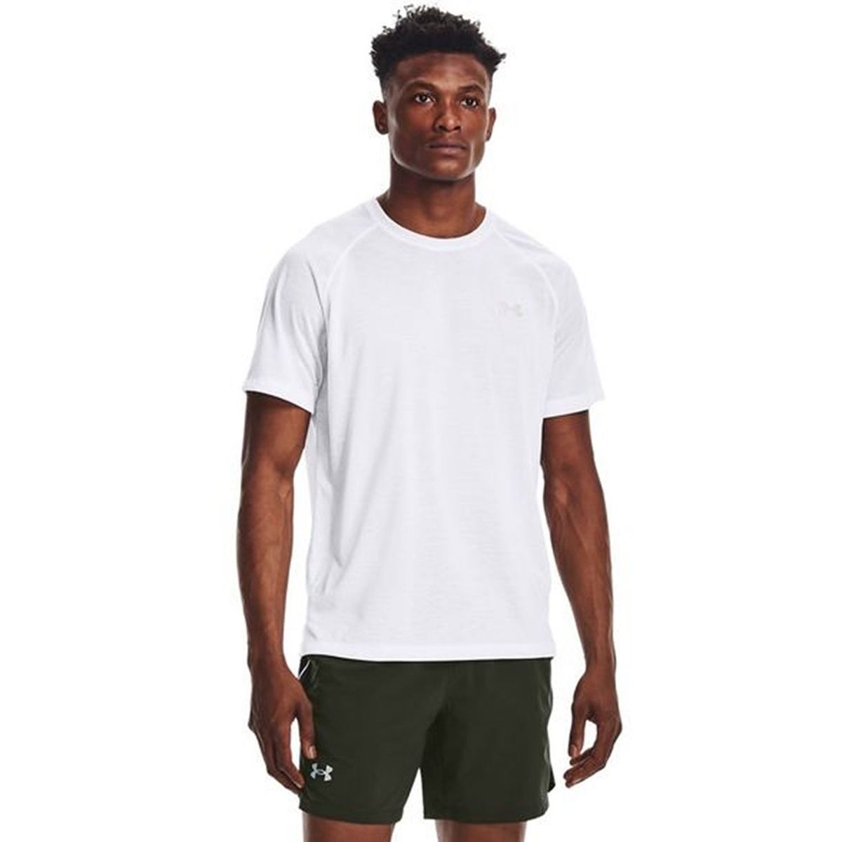 UNDER ARMOUR - Polo Deportivo Streaker Tee Wht  Under Armour Hombre