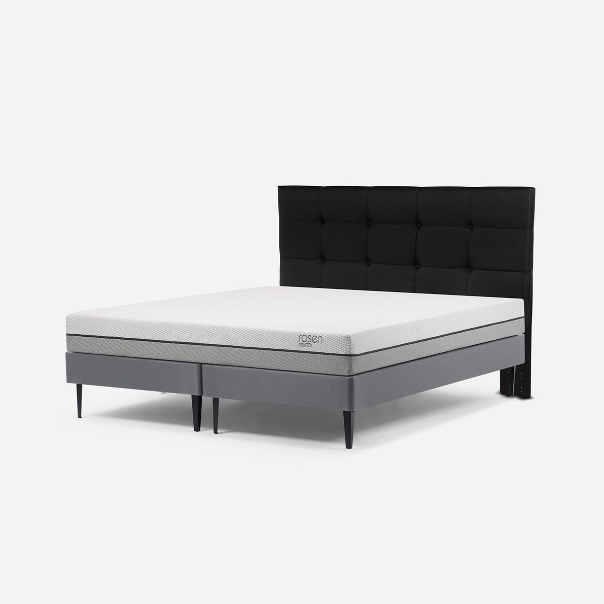 ROSEN - Dormitorio Europeo Pratta Issey Grafito Queen