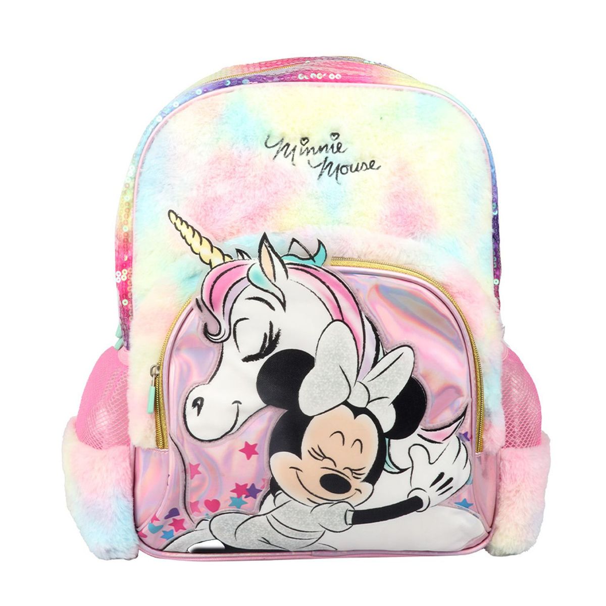 MINNIE - Mochila Escolar Infantil Minnie Unicornio Artesco