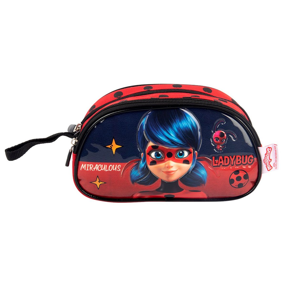 NICKELODEON - Cartuchera Escolar Infantil Ladybug Mask Artesco