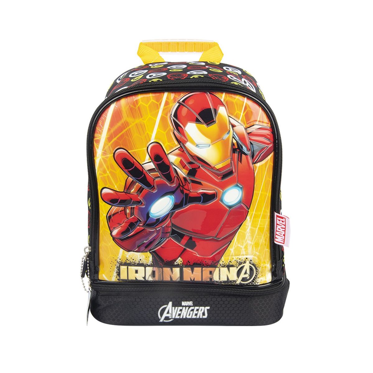 AVENGERS - Lonchera Escolar Infantil Avengers Ironman Artesco