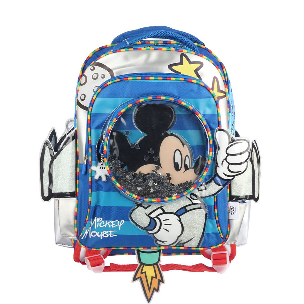 MICKEY MOUSE - Mochila Escolar Infantil Mickey Astronauta Artesco