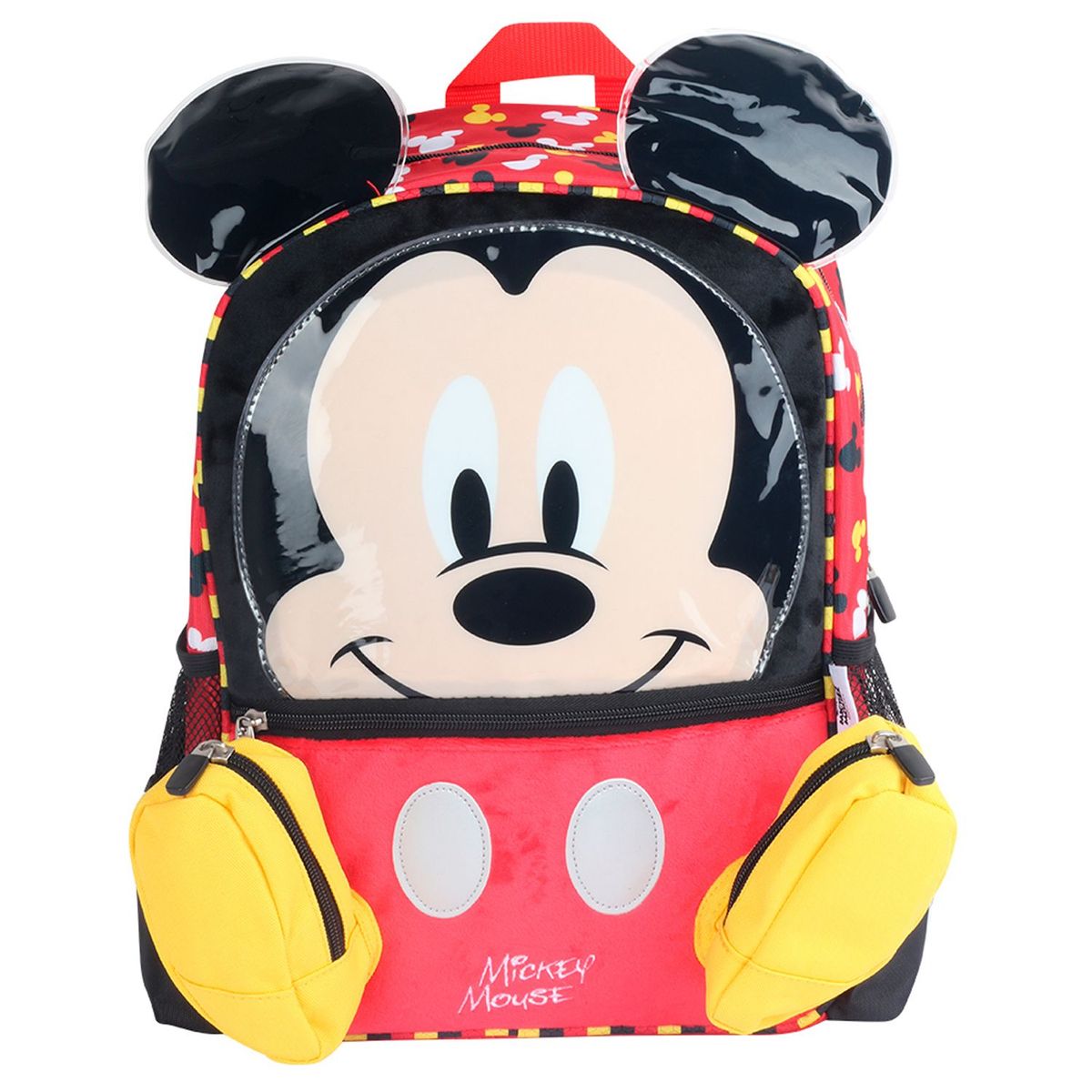 MICKEY MOUSE - Mochila Escolar Infantil Mickey Orejas Artesco