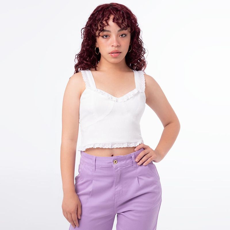 SQUEEZE - Blusa Sin Manga Mujer Squeeze