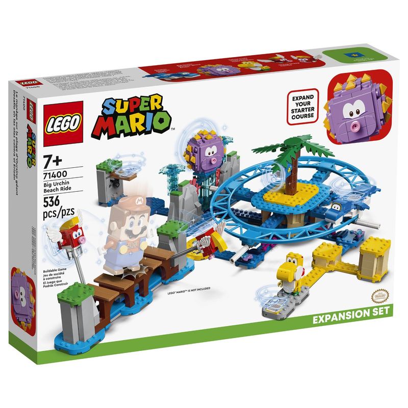 LEGO - Lego Super Mario Set de Expansión: Desafío en las Olas contra el Gran Erincho