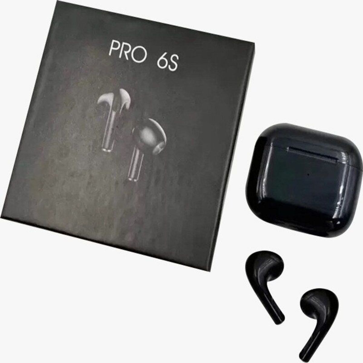 GENERICO - Audifono Bluetooth Pro 6S Negro