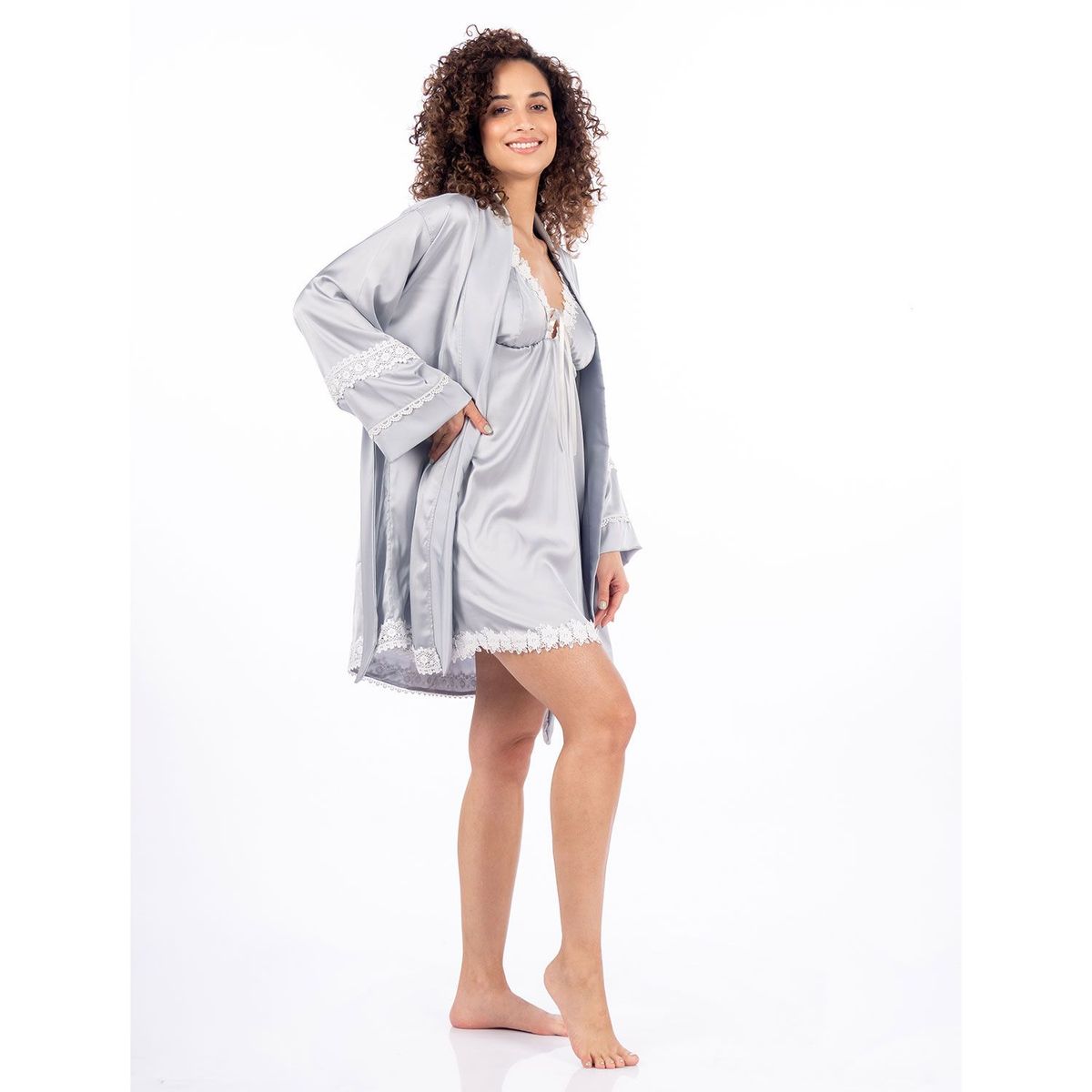 VELA WHITE - Vestido con Bata Mujer Vela White