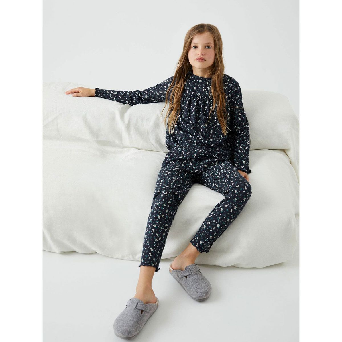 MANGO KIDS - Pijama Niña Algodón Mango Kids